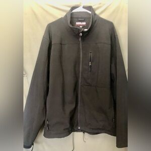 Kirkland Black Full-Zip Jacket With Pockets ~ XXL